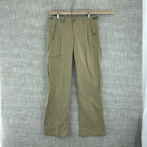 Eddie Bauer Hiking Pants Womens 8 tan 3843